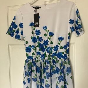 GLEAM knee length dress